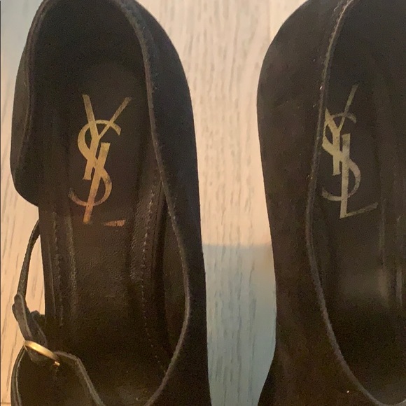 YSL tribtoo pump suede - Picture 4 of 7